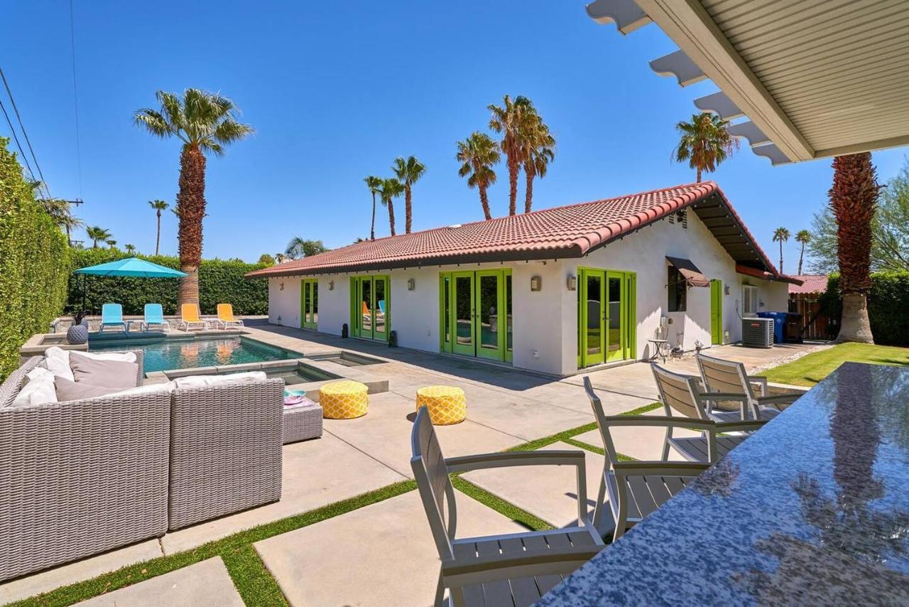 Pineapple Splash! Complete Privacy! Salt Pool! Palm Springs Bagian luar foto