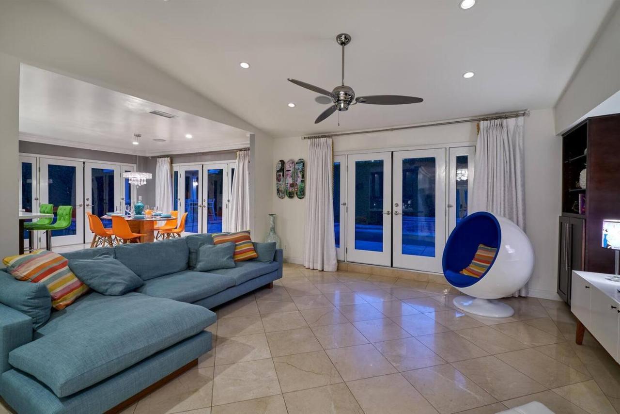 Pineapple Splash! Complete Privacy! Salt Pool! Palm Springs Bagian luar foto