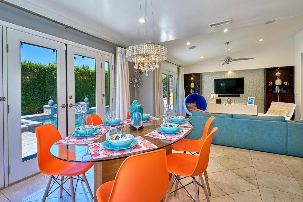 Pineapple Splash! Complete Privacy! Salt Pool! Palm Springs Bagian luar foto
