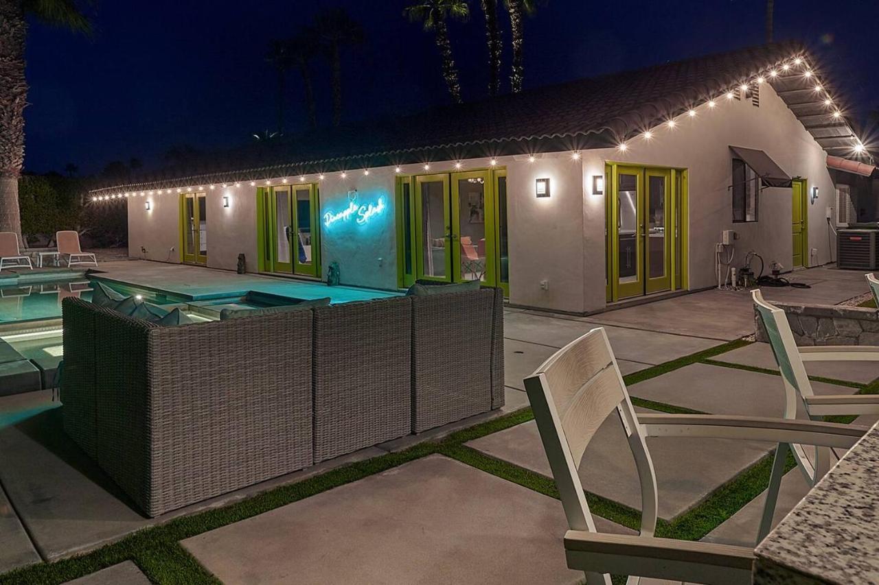 Pineapple Splash! Complete Privacy! Salt Pool! Palm Springs Bagian luar foto