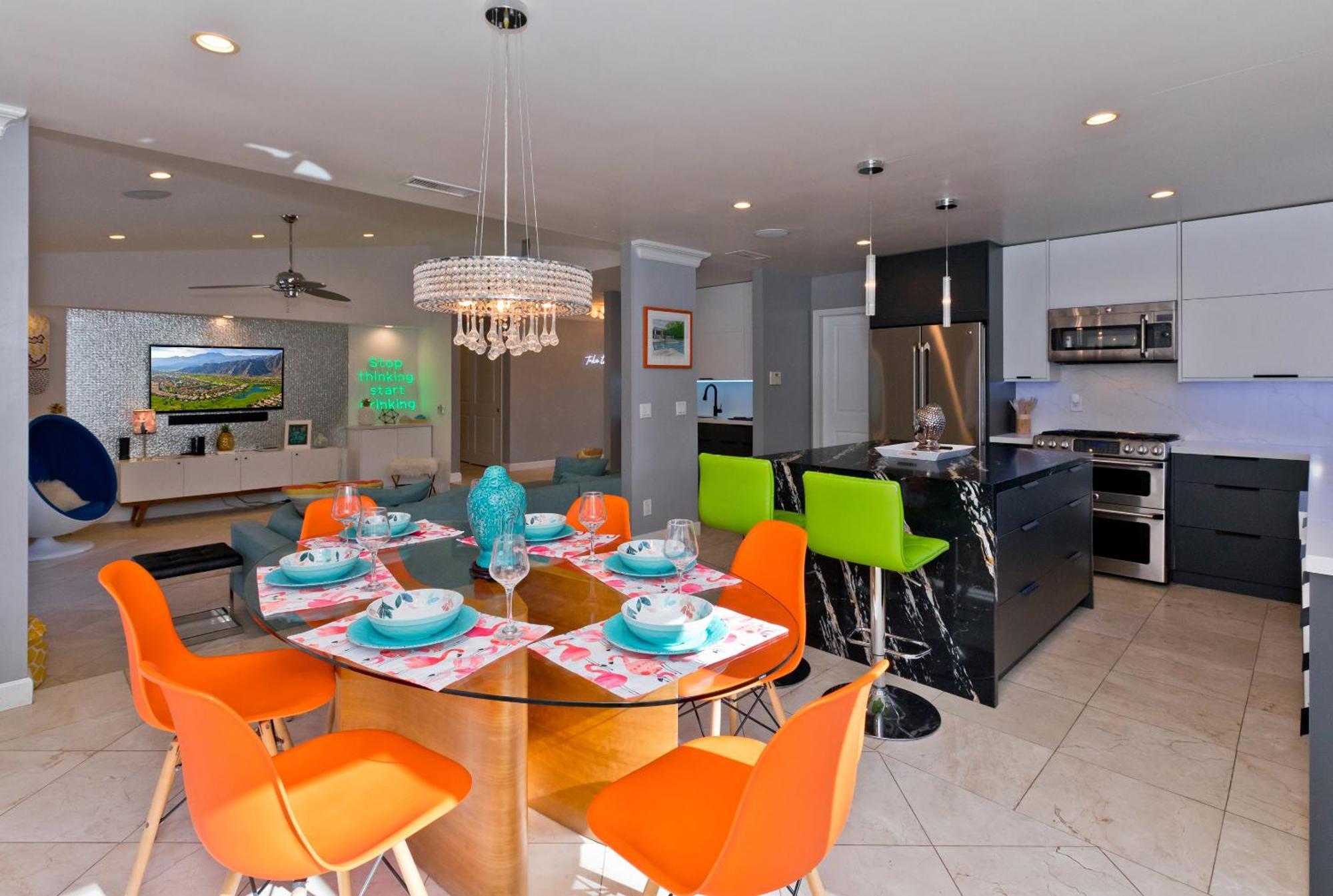 Pineapple Splash! Complete Privacy! Salt Pool! Palm Springs Bagian luar foto
